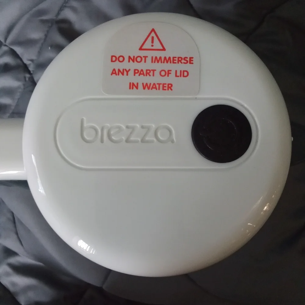 Baby Brezza Electric One Step Formula Mixer Pitcher Mix 28oz White & Grey